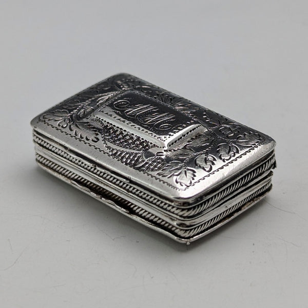 1822 年英國古董純銀油醋汁 Thomas & William Simpson